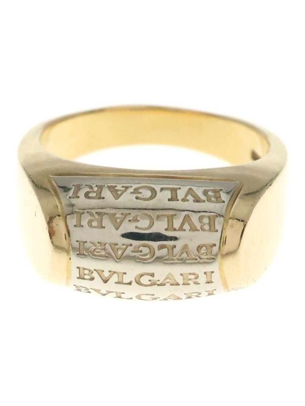 Bvlgari Logomania Ring Yellow Gold